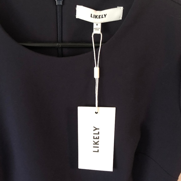 COPY - NWT Likely Beckett Dress in Navy - Picture 3 of 8